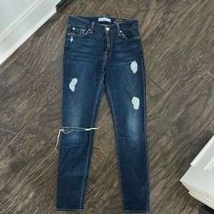 7 for all mankind, the ankle skinny, size 26